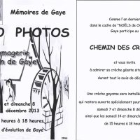 Expo photos « La fromagerie de Gaye » (décembre 2013)